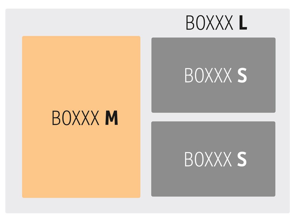 Miska łazienkowa BOXXX, pojemnik, rozmiar M, KOZIOL