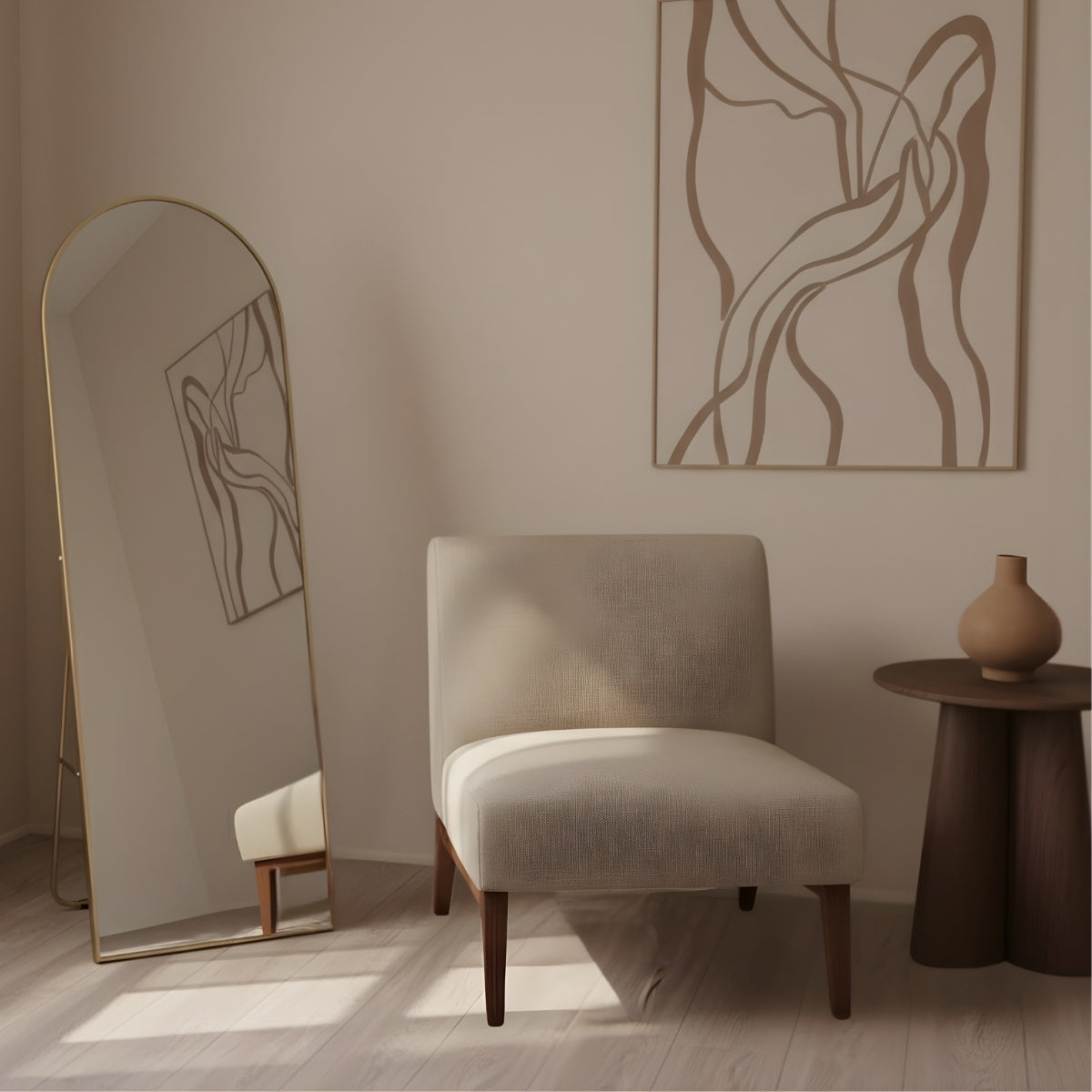 Duże lustro stojące FRAM, 150 x 50 cm