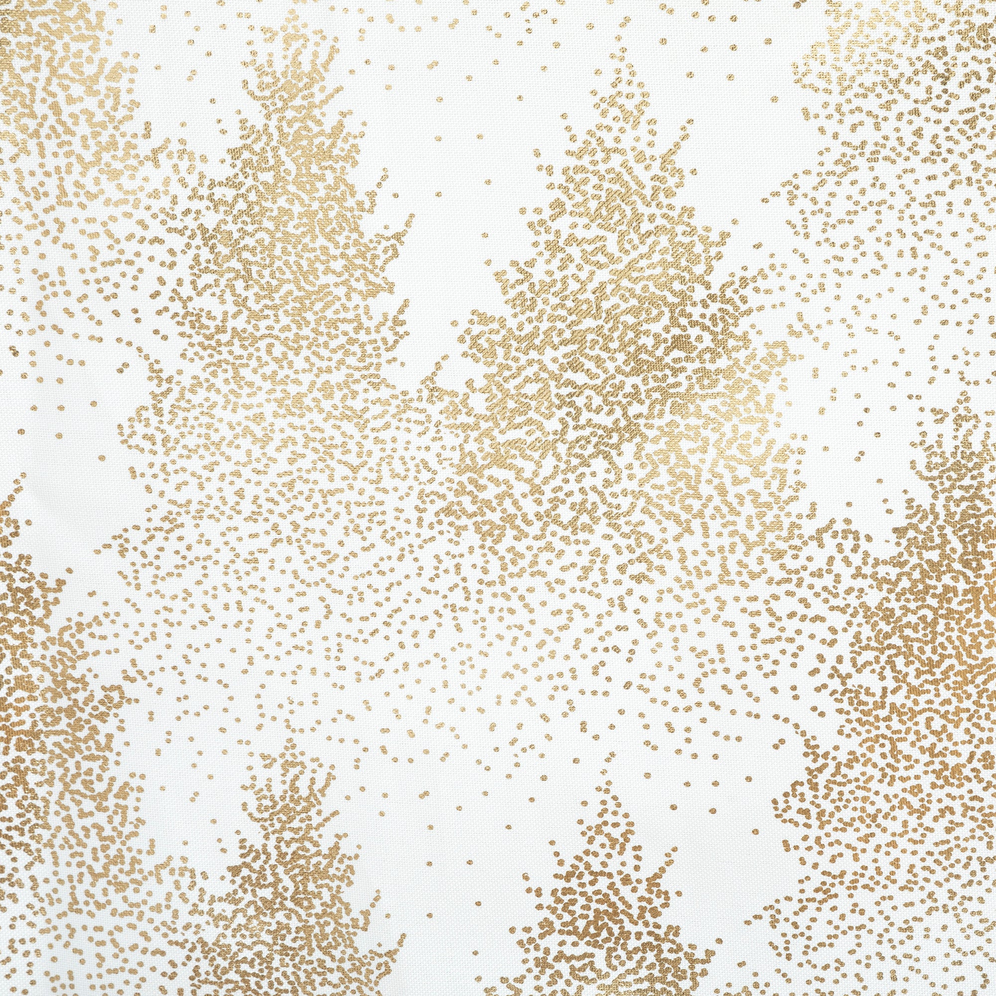 Obrus świąteczny w złote choinki, poliester, 140 x 240 cm