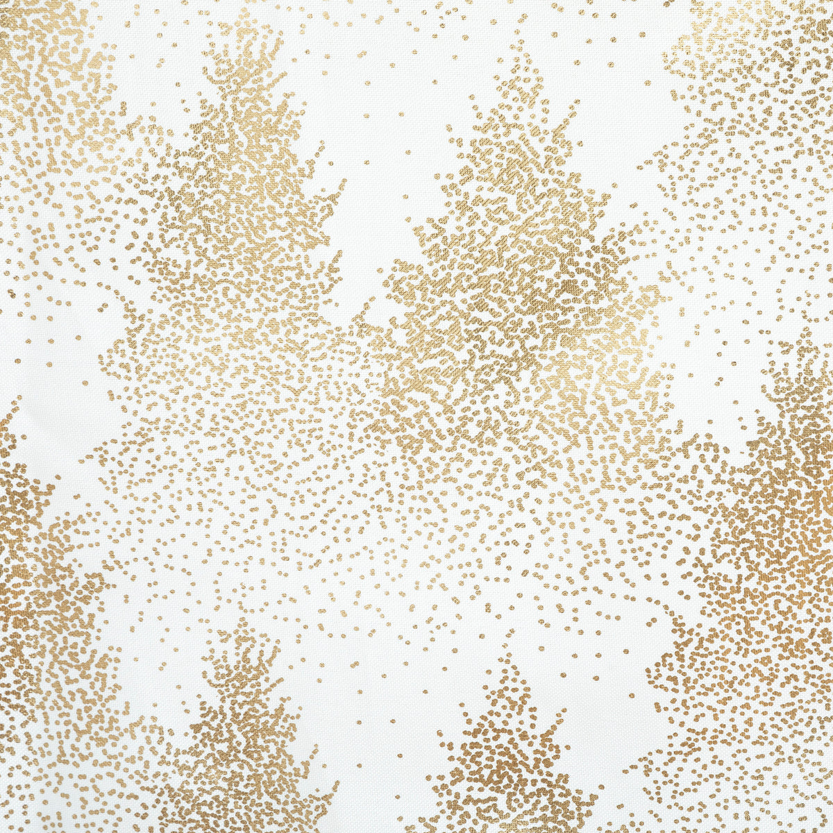 Obrus świąteczny w złote choinki, poliester, 140 x 240 cm