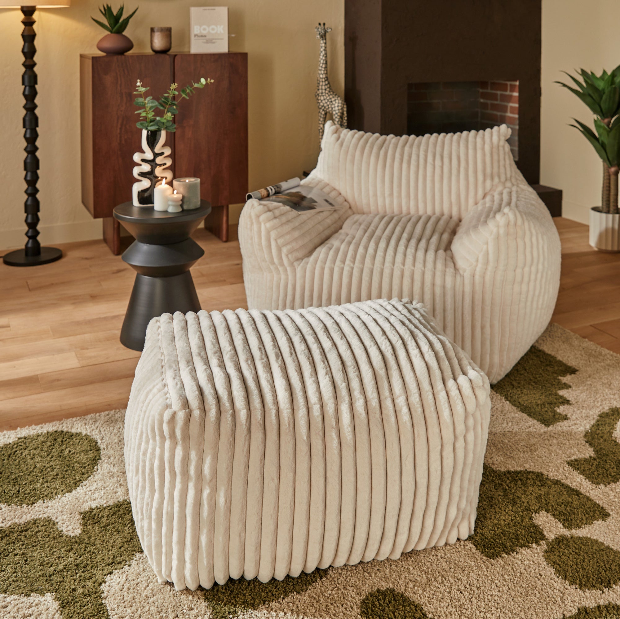 Puf MUZI XL, 78 x 61 x 42 cm