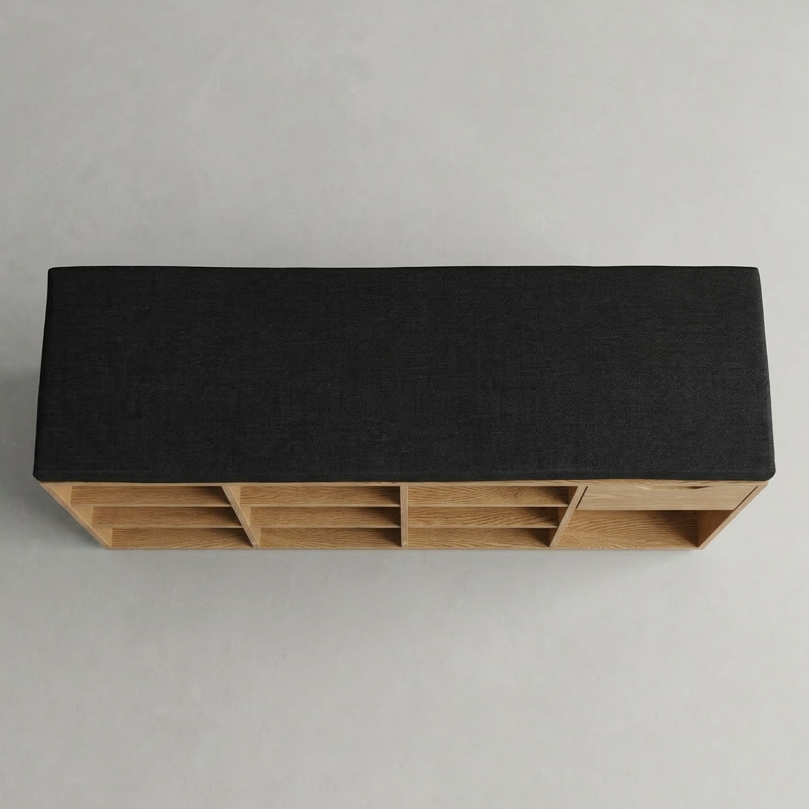 Szafka na buty z siedziskiem KADO, 104 x 50 x 30 cm
