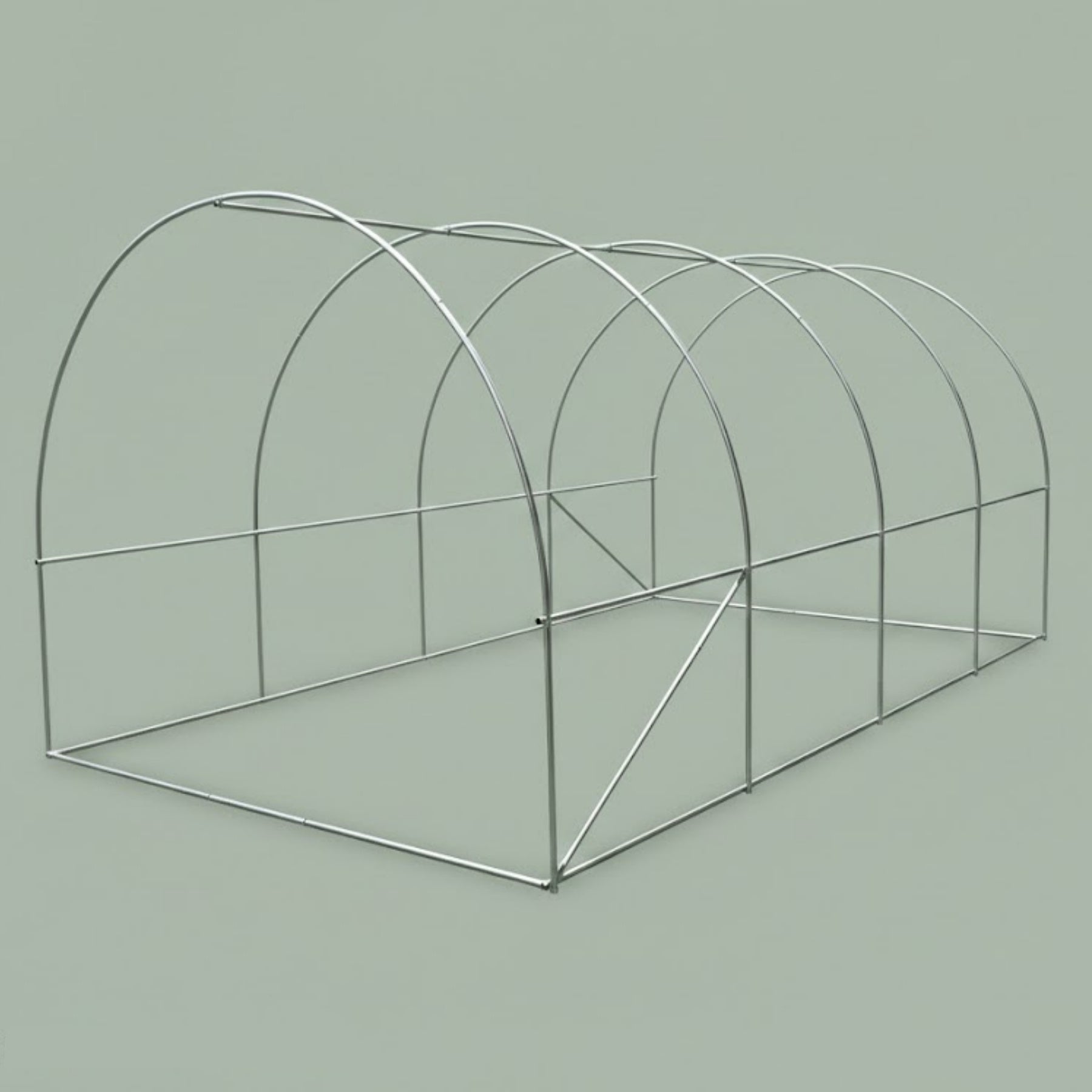 Tunel ogrodowy, foliowy VAYU, 4 x 2,5 m, do upraw