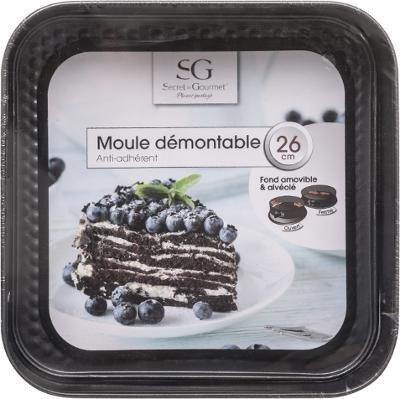 Forma do pieczenia, blacha kwadratowa, non-stick, 26 x 26 cm