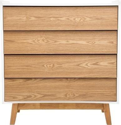 Komoda nowoczesna ELVA z 4 szufladami, 80x40x85 cm