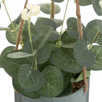 Sztuczne kwiaty doniczkowe EUKALIPTUS, do zawieszenia, 44 cm
