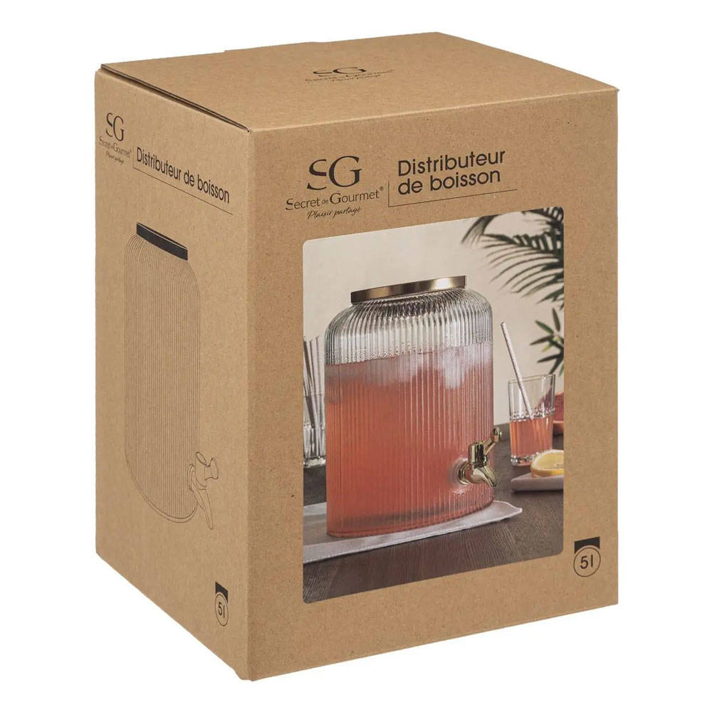 Słoik z kranikiem SALON, 5L